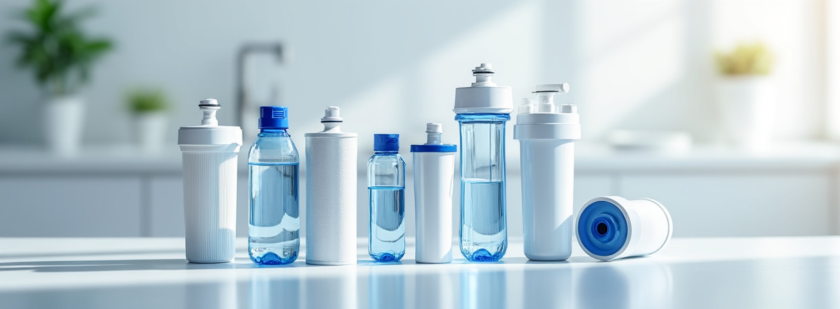 BRITA Maxtra Kartuschen und kompatible Alternativen verschiedener Hersteller nebeneinander